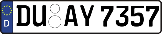 DU-AY7357
