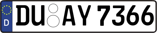 DU-AY7366