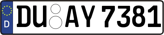 DU-AY7381
