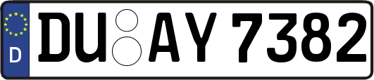 DU-AY7382