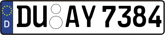 DU-AY7384