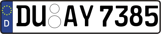 DU-AY7385