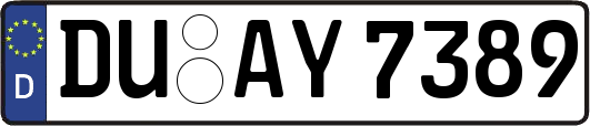DU-AY7389
