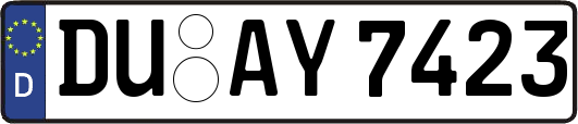 DU-AY7423