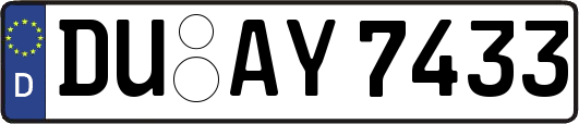 DU-AY7433
