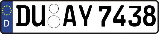 DU-AY7438