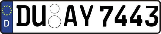 DU-AY7443