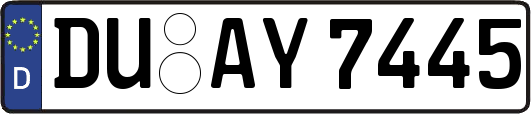 DU-AY7445