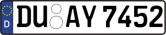 DU-AY7452