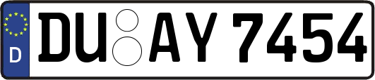 DU-AY7454