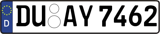DU-AY7462