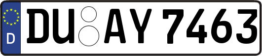 DU-AY7463