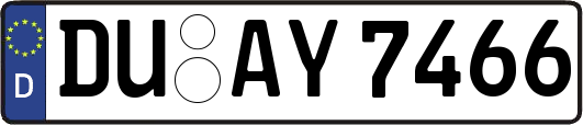 DU-AY7466
