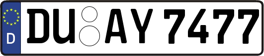DU-AY7477