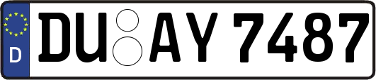 DU-AY7487