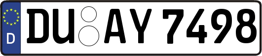DU-AY7498