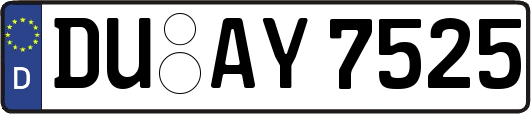 DU-AY7525