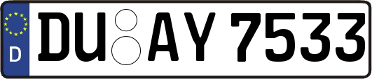 DU-AY7533
