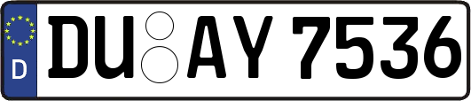 DU-AY7536