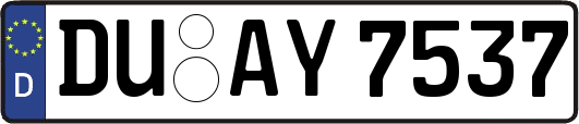 DU-AY7537
