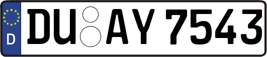 DU-AY7543