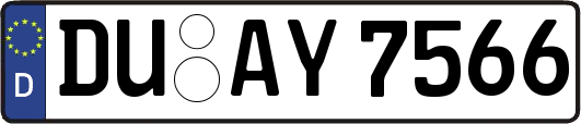 DU-AY7566