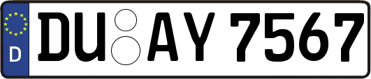 DU-AY7567