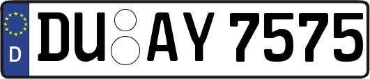 DU-AY7575