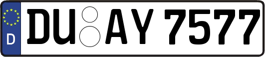 DU-AY7577