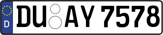 DU-AY7578