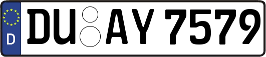 DU-AY7579