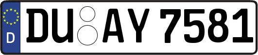 DU-AY7581