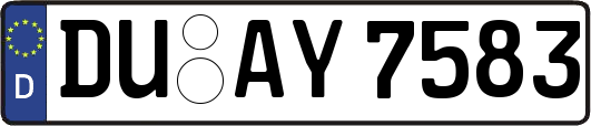 DU-AY7583