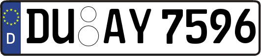 DU-AY7596