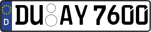 DU-AY7600