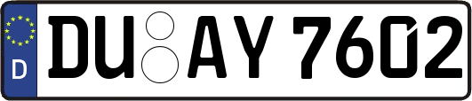 DU-AY7602