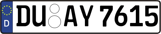 DU-AY7615