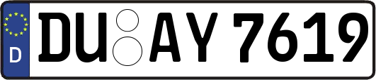 DU-AY7619
