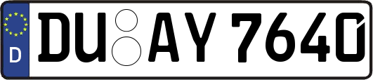 DU-AY7640