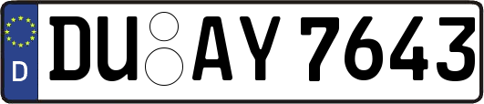 DU-AY7643