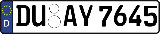 DU-AY7645
