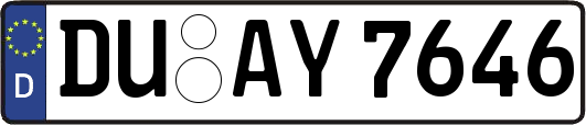DU-AY7646