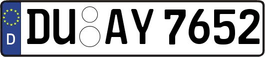 DU-AY7652