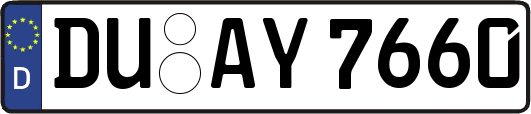 DU-AY7660