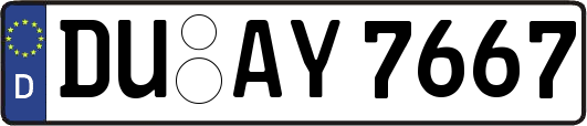 DU-AY7667