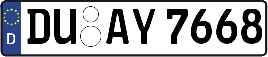 DU-AY7668
