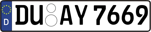 DU-AY7669