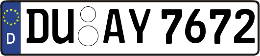 DU-AY7672