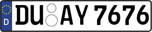 DU-AY7676