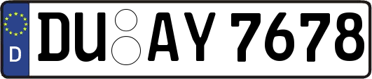 DU-AY7678